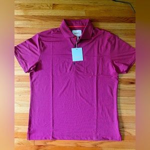 Swims me at classic short sleeve Polo shirt, size L. New with tag